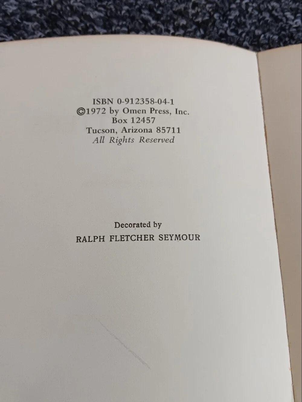 1972 Indian Love Letters Paperback Book, Hopi Native American Romance Novel VTG